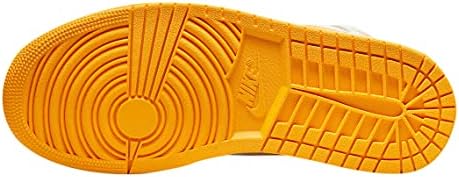 Jordan Womens WMNS 1 Mid BQ6472 117 White/University Gold - Size 10W | Image 5