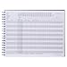 Murray Sporting Goods Premium Basketball Scorebook - 60 Games Score Book Side by Side Stat Keeping Book