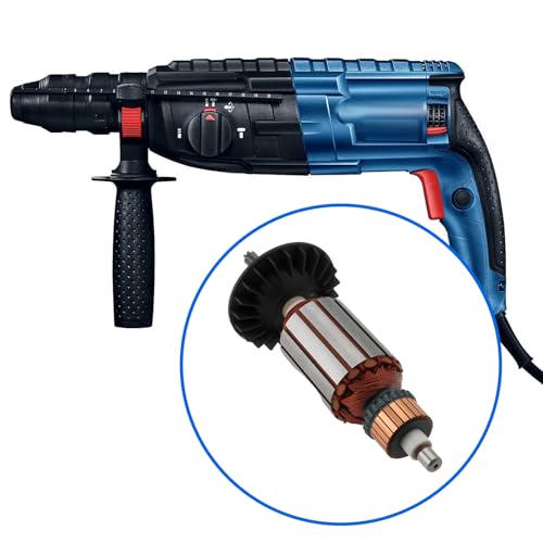EMSea Elektro-Bohrhammer Anker Rotor 6 Zähne 1614010227 Kompatibel mit Bosch GBH 2-24 DSR GBH 2 SR GBH 2-24 DFR
