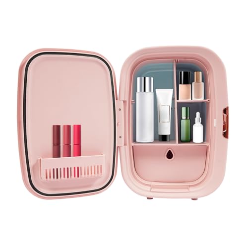 Chensyo Mini frigorifero cosmetico da 12 litri, piccolo frigorifero per la cura della pelle, frigorifero per la casa, frigorifero per cosmetici, rossetto per il trucco piccolo frigorifero, Colore