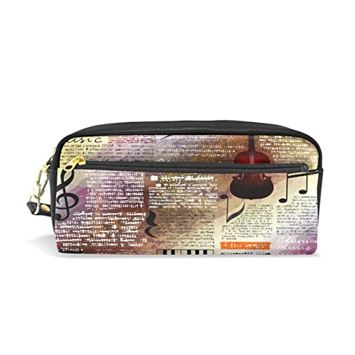 Astuccio araldica con ape dorata e su scuro astuccio per matite penne pennarelli articoli di cancelleria per scuola e ufficio Multicolore 1 Taglia unica pelle sintetica giallo oro nero