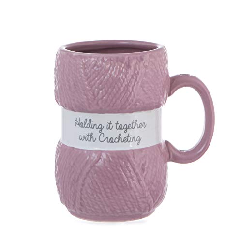 Boxer Gifts Mug Holding It Together with Crotcheting – Pelote de ...