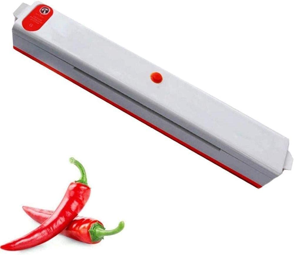 Sellador de Bolsas Selladora al Vacio Envasador al Vacío Envasadoras al vacío Mini sellador de bolsas para el hogar y la cocina Máquina de calor portátil de mano Aspiradora doméstica comercial pe