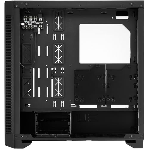 Elite Shark CA200M, Pc case, ARGB, Controller RGB 8 entrate, montaggio schede grafiche verticale ed orizzontale - Case PC - Immagine 5