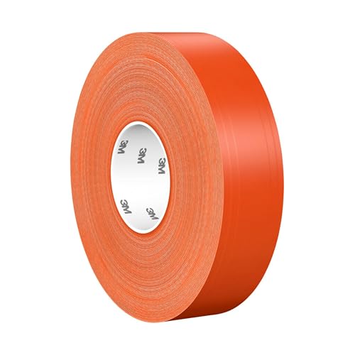 Ruban de marquage au sol 3M 971 orange contre l'usure des passages de chariots