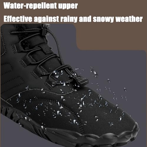 Hike Winter Footwear Barefoot Shoes Womens Men, Wide Toe Box Non-Slip Waterproof Minimalist Walking Snow Boots Sneakers2