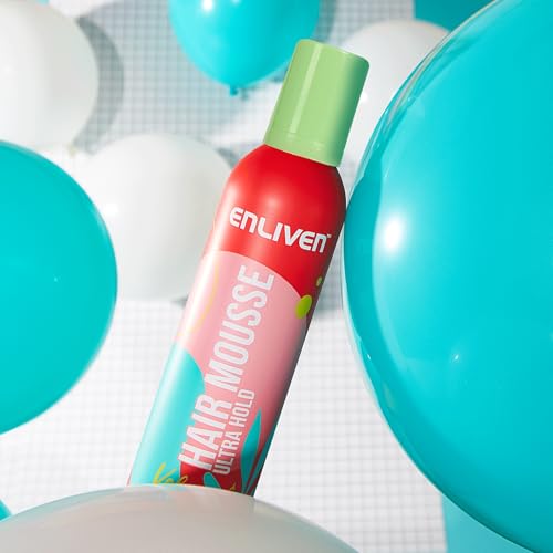 Enliven Hair Mousse Ultra Hold, 300mlx3 Pack, Hair Mousse For Curly Hair - Image 4