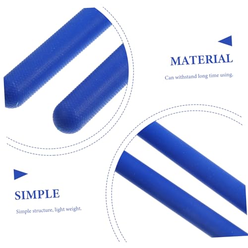 1Par de Baquetas de Nylon para Principiantes con Mango Antideslizante para Práctica, Mallets de Percusión para Tambores de Lengüeta, Marimbas y Xilófono miniatura 6