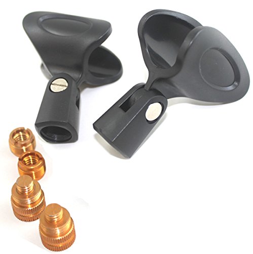 Weymic Replacement Large Size Universal Microphone Clamp for Handheld Microphones