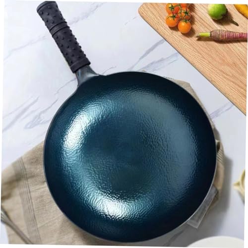 Wok de hierro tradicional con recubrimiento antiadherente miniatura 2
