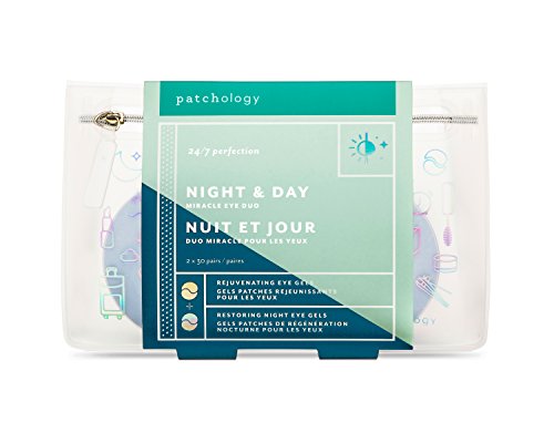 image for Patchology Night & Day Under Eye Patches (60 Pairs) - Eliminate Dark C