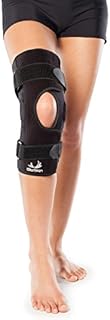 Wraparound Hinged Knee Brace - Front Closure Hinged Knee Brace for ACL, MCL, Meniscus & General Knee Pain - by BioSkin (Medium)