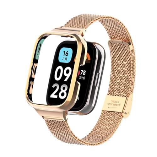 Correa metálica compatible Xiaomi Redmi Watch 3 Active miniatura 1
