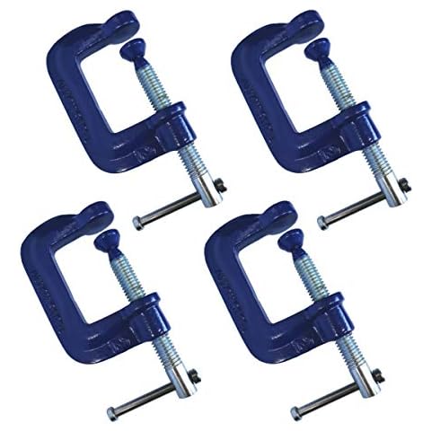 4Pc Heavy Duty C Clamps Set Cover