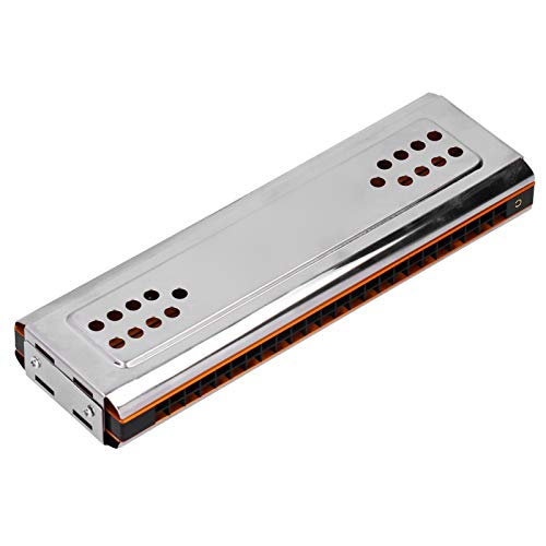 Tremolo Harmonica 24 trous, Tremolo Harmonica 24 trous CandG Key Double face avec boîte Instrument de musique pour… - Les Beatles, Paul McCartney, John Lennon, RIngo Starr, George Harrison Tremolo Harmonica 24 trous, Tremolo Harmonica 24 trous CandG Key Double face avec boîte Instrument de musique pour… – Image 7