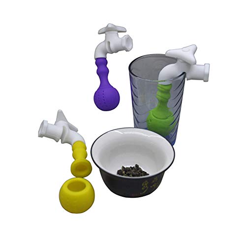 Splenssy Siliconen thee-infuser Lovely en schattige dierenvorm eenvoudig te bedienen en schoon onschadelijk voor de… - Image 8
