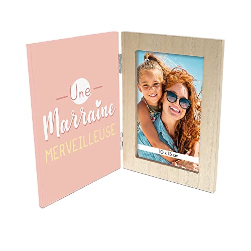 STC Cadre photo double une marraine merveilleuse