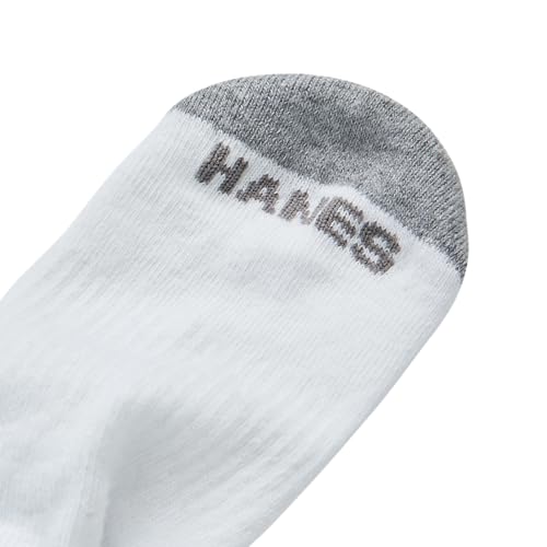 Image of Hanes Men's Socks, Active Cool X-temp Lightweight Moisture-wicking Cushioned Ankle, Crew and No Show, 12 and 14 Pair Packs