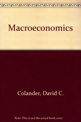 Macroeconomics (Irwin Taxation Series) 0256113033 Book Cover