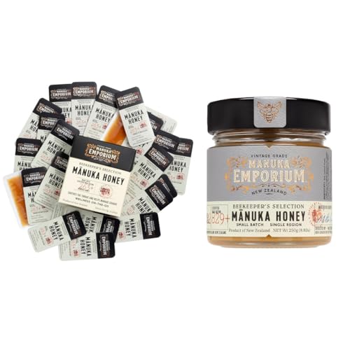 Manuka Emporium Miel de Manuka Raw MGO 829+ 250g y 24 sobres MGO 263+ miniatura 1