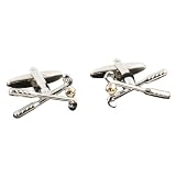 Herren-Manschettenknöpfe Rhodium CL246