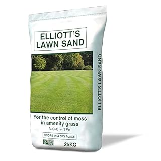 Lawn Sand for Moss Control 3.5-0-0 + 3.6% Iron, 25kg | Covers 367m²