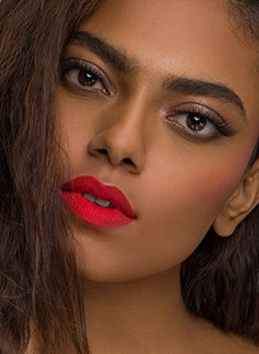 Image of SUGAR Cosmetics Mettle Liquid Lipstick - 06 Electra (Orange with hints of red)