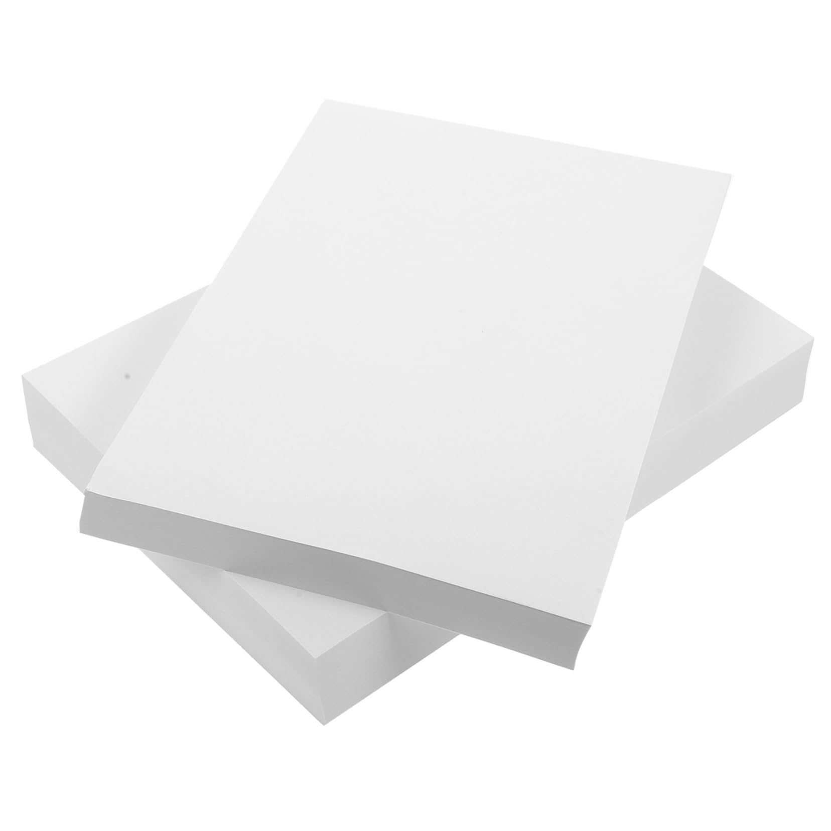 Uonlytech 500fogli Carta Bianca Per Stampante Carta Spessa Multifunzione Per Stampa e Artigianato