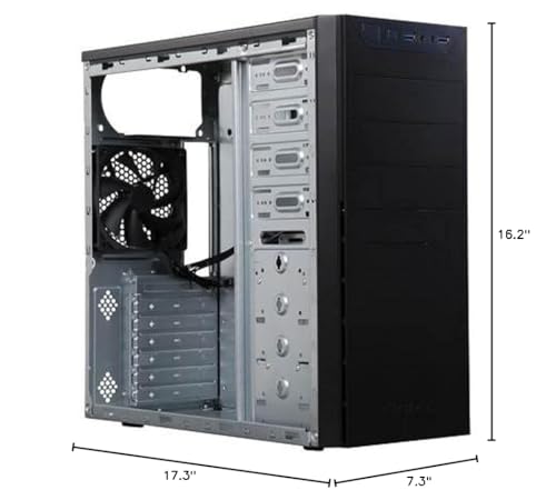 Image of Antec VSK4000E-U3 US Black SGCC Steel ATX Mid Tower Computer Case