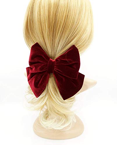 See full amazon price history chart for LinenBlue ® Velvet Hair Bow Knot Clip for Women & Girls (Maroon Velvet Butterfly) LinenBlue ® Velvet Hair Bow Knot Clip for Women & Girls (Maroon Velvet Butterfly) (B09GW2SD9M) Amazon Price History, Amazon Price Tracker