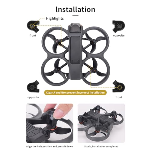 Extensiones para patas de tren de aterrizaje Avata 2 Protector miniatura 2