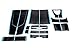 GM Accessories 22800490 Body Decal Kit, 1 Pack