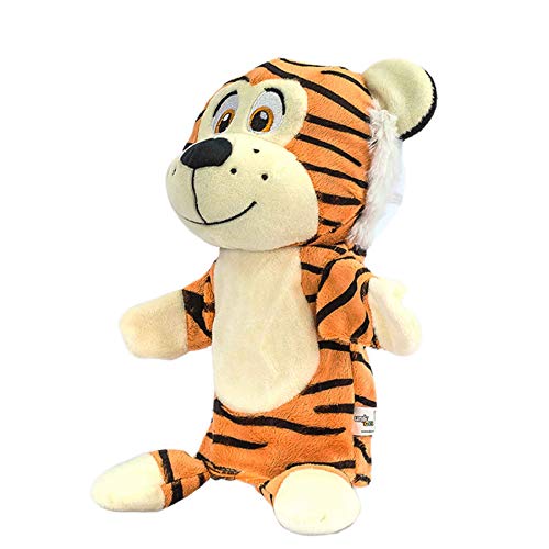 Fantoche Tigre de Pelúcia para Criança - Safari