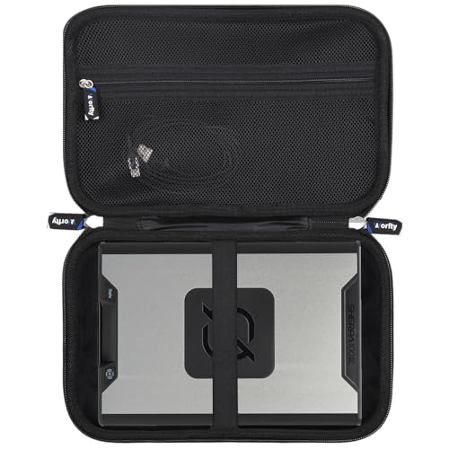 worfty Estojo para Goal Zero Sherpa 100Ac Power Bank Portátil Sem Fio Ac 100W Usb-C Power Delivery 25600Mah - Bolsa Rígida Protetora para Transporte E Armazenamento Em Viagens