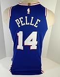2019-20 Philadelphia 76ers Norvel Pelle #14 Game Issued Jersey Stern B 2 - NBA Game Used