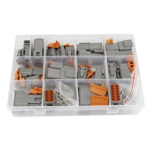 Conectores DTM06 y DTM04 de automoción con clavijas selladas y terminales de cables 2