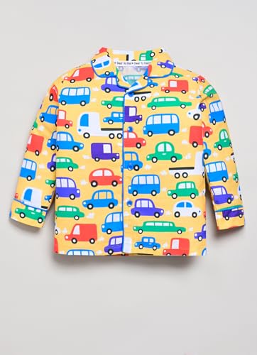 Image of Boys Cotton Night Suit - Soft & Comfortable Sleepwear Set|Kids Boys Printed Cotton Night Suit - Summer Nightwear