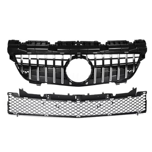 Grille de pare-chocs Benz SLK R172 couvercle d'évent silver finition premium