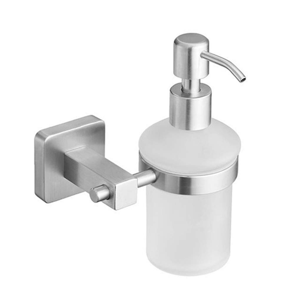 Set di accessori per il bagno in acciaio inossidabile 304, distributore di sapone/portasciugamani, portarotolo di carta/accessori per il bagno a parete, porta carta igienica a parete, portasciuga