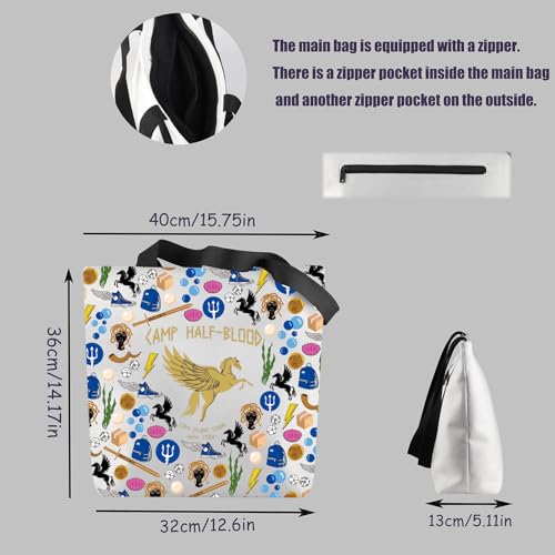 Image of Percy J Merch Crossbody Bag Percy Movie Gift C H Greek Mythology Gift