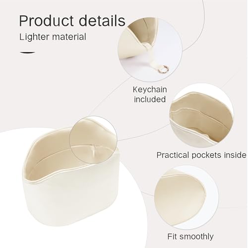 Image of Fits for In the loop Bag Insert Organizer For Hermes(18,Craie)