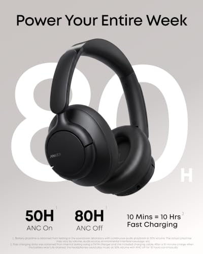 Image of Soundcore by Anker Q31i, Adaptive Noise Cancelling Over-Ear Headphones