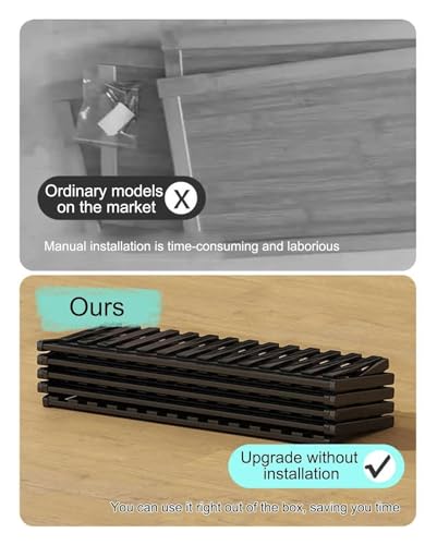 Étagère à chaussures verticale pour optimiser les petits espaces