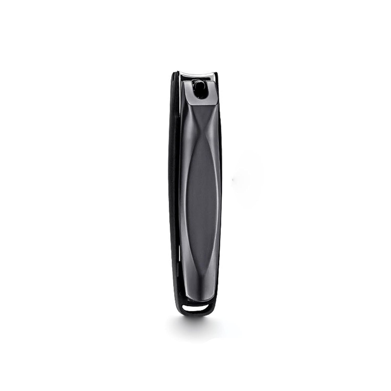 Nail Clipper 1PC New Creative Black Stainless Steel Nail Clippers Diagonal Anti-Splash Waterproof Professional Nail Trimmer