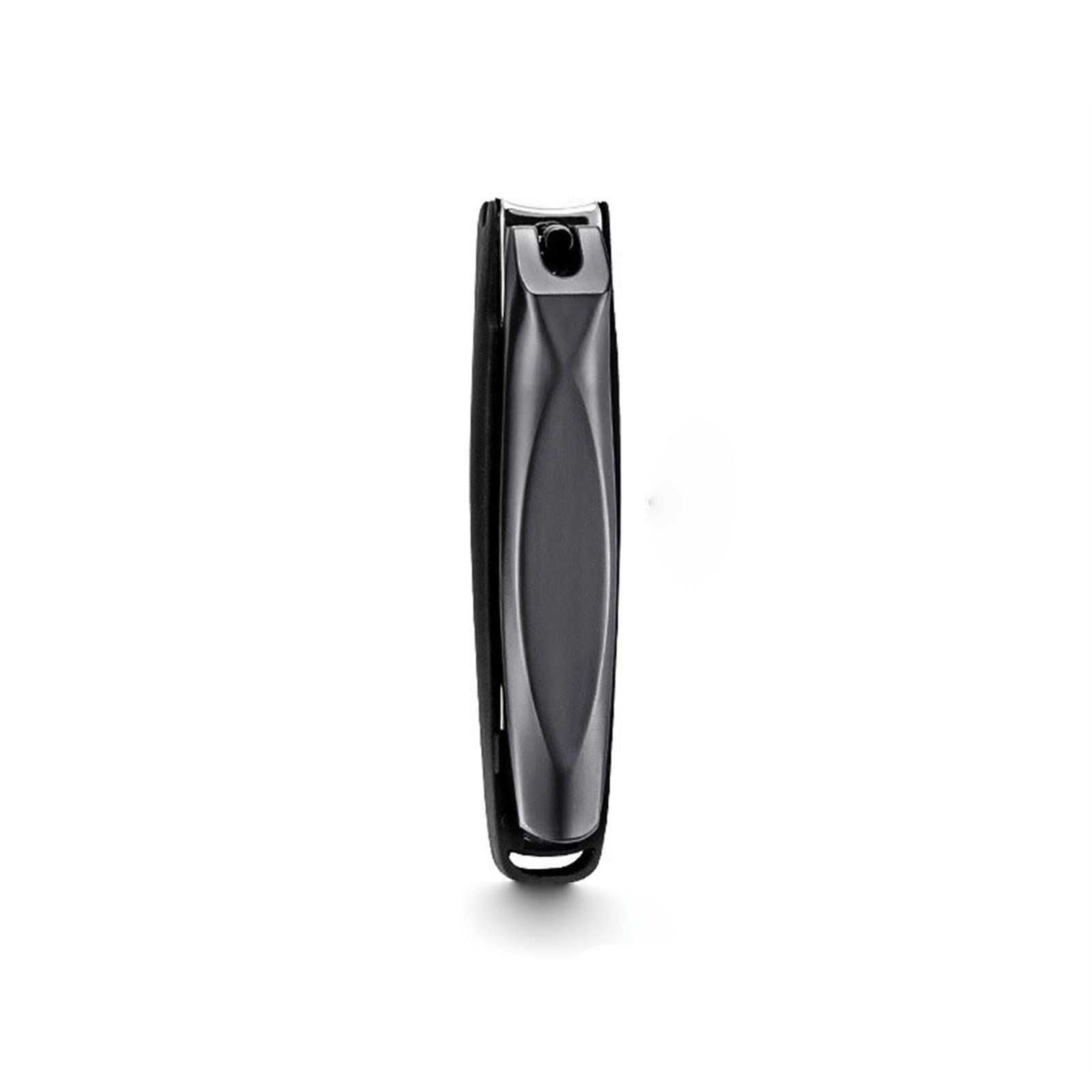 Nail Clipper 1PC New Creative Black Stainless Steel Nail Clippers Diagonal Anti-Splash Waterproof Professional Nail Trimmer