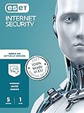 ESET Internet Security 2022 | 5 Geräte | 1 Jahr | Windows (11, 10, 8 und 7), macOS oder Android | Aktivierungscode in Standardverpackung