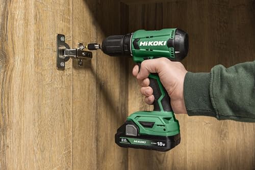 Taladro atornillador inalámbrico HIKOKI 18V 50 Nm miniatura 2