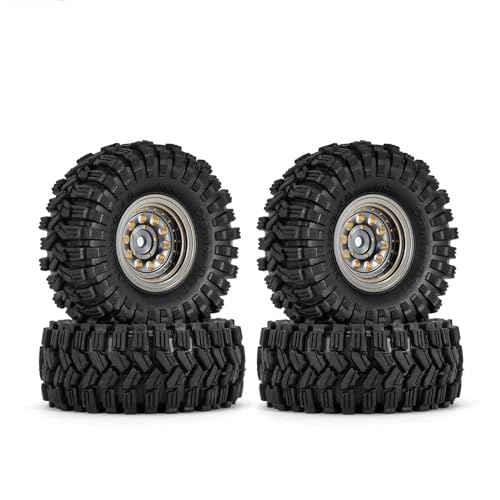 Pneus De Roue Beadlock 1.0 Laiton Noir Pièces de Mise à Niveau RC Châssis Axial TRX4M FCX24