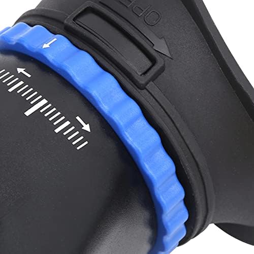 Close-up of the diopter adjustment ring on the Aramox Viewfinder