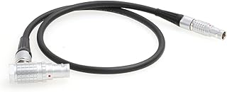 SZRMCC 1B 6 Pin Male to Right Angle 0B 7 Pin Male Power Cable for DJI Ronin 2 Gimbal Stabilizer to Nucleus-M Wireless Focus Motor